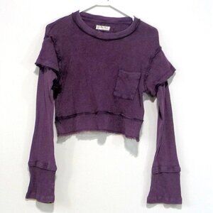 WE THE FREE PEOPLE PURPLE THERMAL SMALL